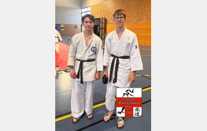 🥋 Passage de grade à Eisenheim – Bravo Florian et Ylan ! 🥋