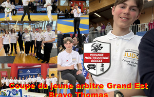 Critérium du Jeune Arbitre : une expérience formatrice pour Thomas