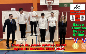 Thomas et Killian : deux judokas, deux arbitres, une belle réussite !