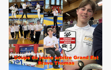 Critérium du Jeune Arbitre : une expérience formatrice pour Thomas